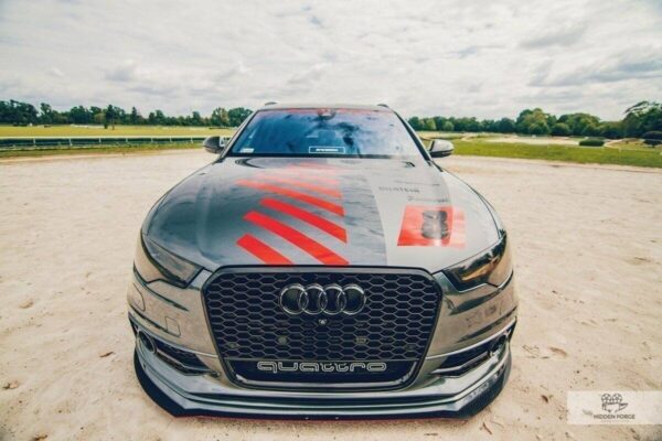 FRONT RACING SPLITTER AUDI A6 C7 S-LINE (2 splitters = 1 set) Audi A6 C7