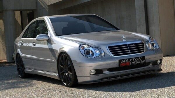 FRONT SPLITTER (FOR STANDARD VERSION) 2000-2003 Mercedes C Klasa W 203