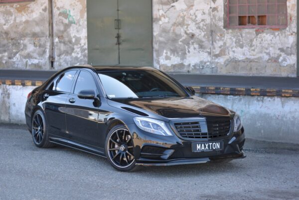 FRONT SPLITTER V.1 MERCEDES-BENZ S-CLASS AMG-LINE W222 Mercedes S Klasa W222