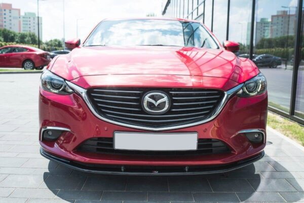 FRONT SPLITTER V.1 Mazda 6 GJ (Mk3) Facelift Mazda 6 Mk3 FL