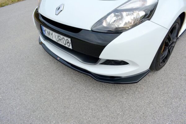FRONT SPLITTER V.1 RENAULT CLIO MK3 RS FACELIFT Renault Clio RS Mk3 FL