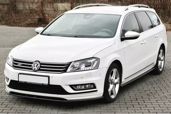 FRONT SPLITTER V.1 Volkswagen Passat R-Line B7 Volkswagen Passat Mk7 (B7)