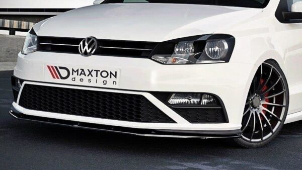 FRONT SPLITTER V.1 Volkswagen Polo GTI Mk5 Facelift Volkswagen Polo GTI Mk5 Facelift
