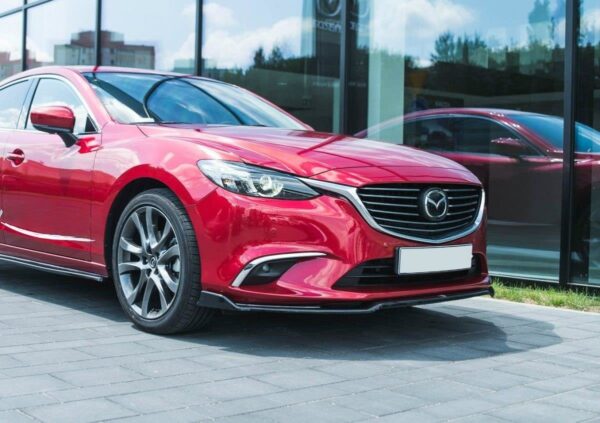 FRONT SPLITTER V.2 Mazda 6 GJ (Mk3) Facelift Mazda 6 Mk3 FL