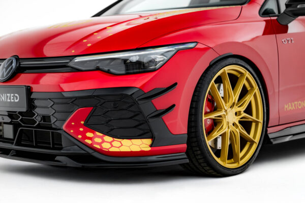 Εμπρός Bumper Wings (Canards) Volkswagen Golf GTI Clubsport Mk8 Facelift