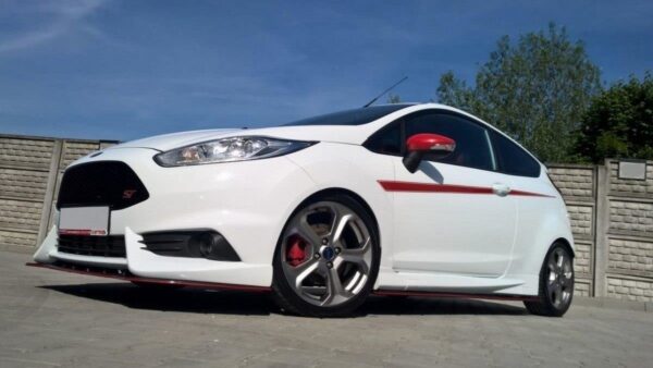 Εμπρός Σπόιλερ Ford Fiesta ST Mk7 FL (Fit Maxton Design Bumper) Ford Fiesta ST Mk7 Facelift