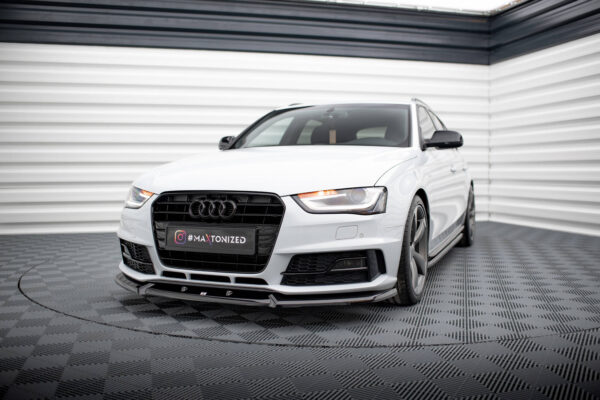 Εμπρός Σπόιλερ V.1 Audi A4 Competition B8 Facelift