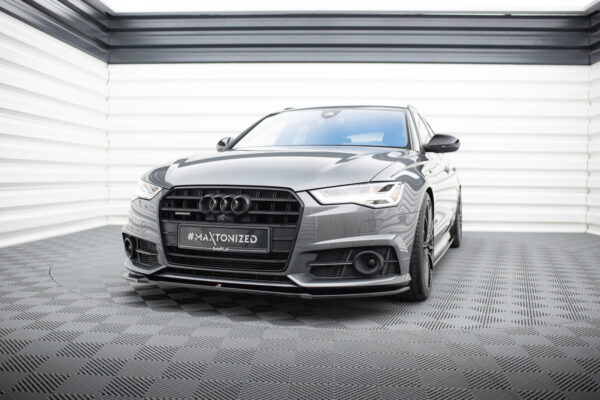Εμπρός Σπόιλερ V.1 Audi A6 / A6 C7 S-line/ S6 C7 Facelift Audi A6 C7 FL[2014-2017]