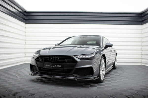 Εμπρός Σπόιλερ V.1 Audi A7 S-Line C8 / S7 C8 / C8 Facelift / S7 Facelift Audi A7 C8 [2017- ]