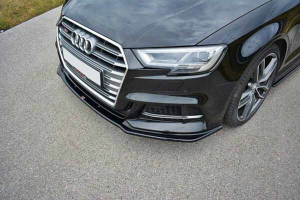 Εμπρός Σπόιλερ V.1 Audi S3 / A3 S-Line Hatchback / Sportback 8V Facelift Audi S3 8V FL[2016-]