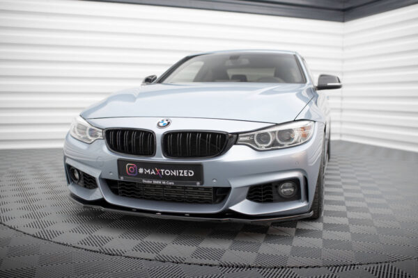Εμπρός Σπόιλερ V.1 BMW 4 Coupe / Gran Coupe / Cabrio M-Pack F32 / F36 / F33 BMW Seria 4 F32