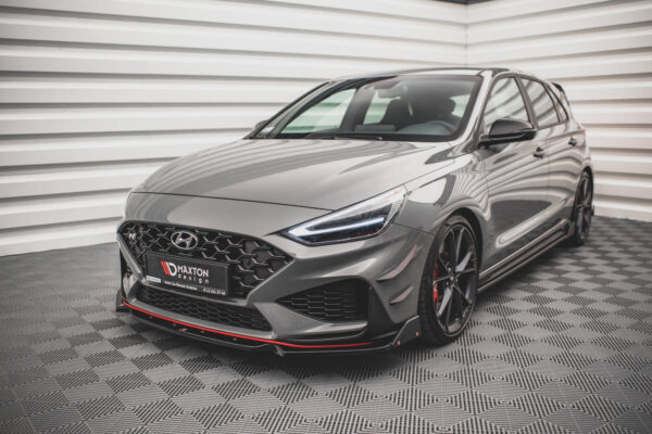 Εμπρός Σπόιλερ V.1 + Flaps Hyundai I30 N / I30 N-Line Hatchback/Fastback Mk3 Facelift