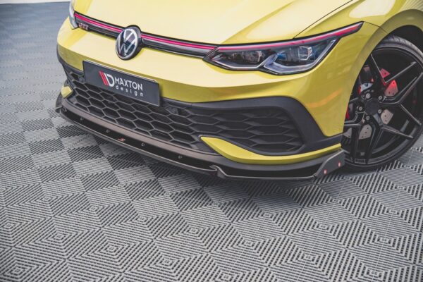 Εμπρός Σπόιλερ V.1 + Flaps Volkswagen Golf GTI Clubsport Mk8 Volkswagen Golf GTI Mk8