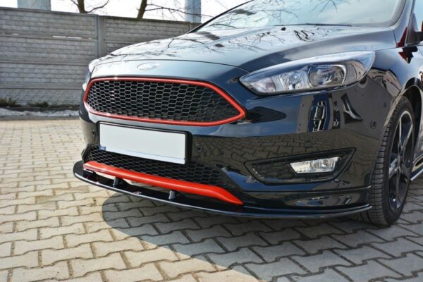 Εμπρός Σπόιλερ V.1 Ford Focus ST-Line Mk3 Facelift Ford Focus ST Mk3 Facelift