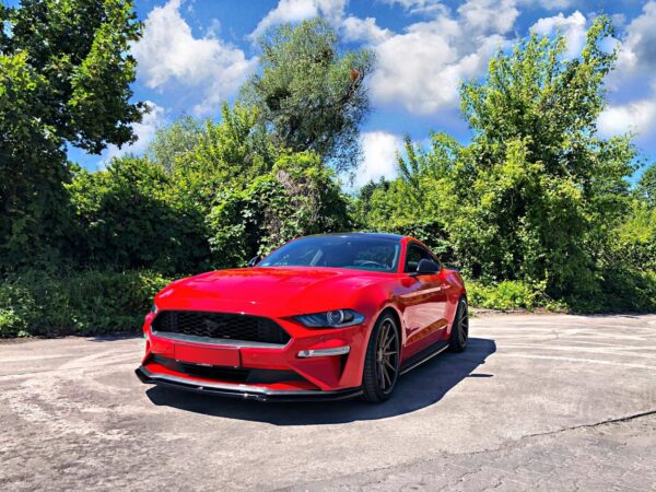 Εμπρός Σπόιλερ V.1 Ford Mustang Mk. 6 Facelift Ford Mustang Mk 6 Facelift[2017-]