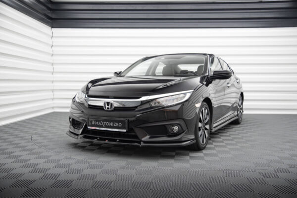 Εμπρός Σπόιλερ V.1 Honda Civic Sedan Mk10