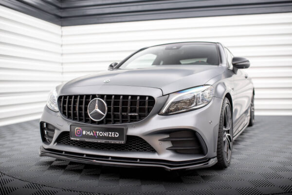 Εμπρός Σπόιλερ V.1 Mercedes-AMG C43 Coupe / Cabrio / Sedan / Estate C205 / A205 / W205 / S205 Facelift