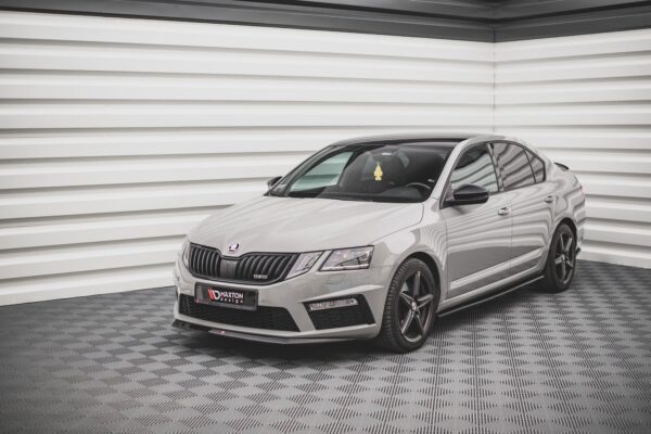 Εμπρός Σπόιλερ V.1 Skoda Octavia RS Mk3 Facelift Skoda Octavia RS Facelift Mk3[2016-2019]