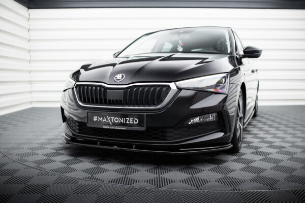 Εμπρός Σπόιλερ V.1 Skoda Scala Skoda Scala Mk1 [2019 -]