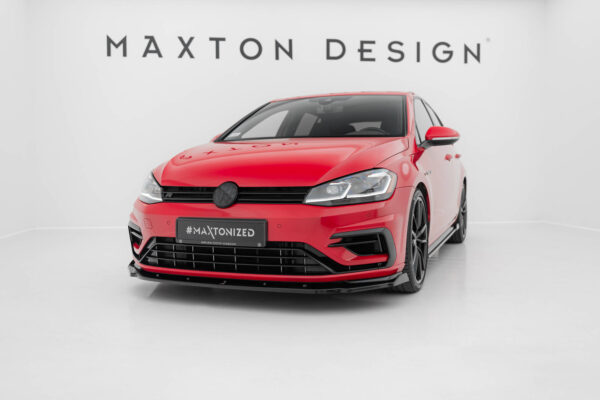 Εμπρός Σπόιλερ V.1 Volkswagen Golf R / R-Line Mk7 Facelift Volkswagen Golf R Mk7 Facelift