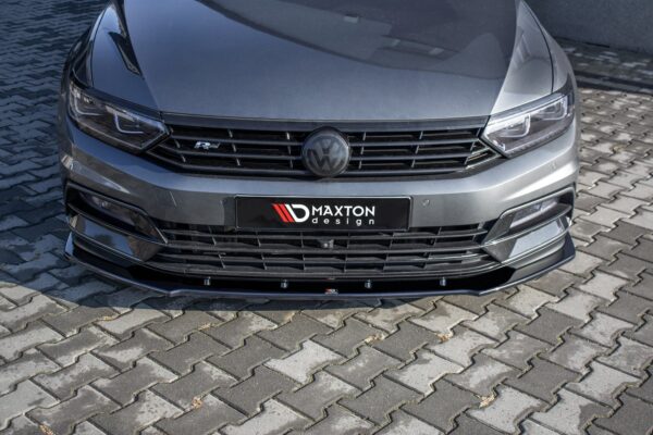 Εμπρός Σπόιλερ V.1 Volkswagen Passat R-Line B8 Volkswagen Passat Mk8 (CC)