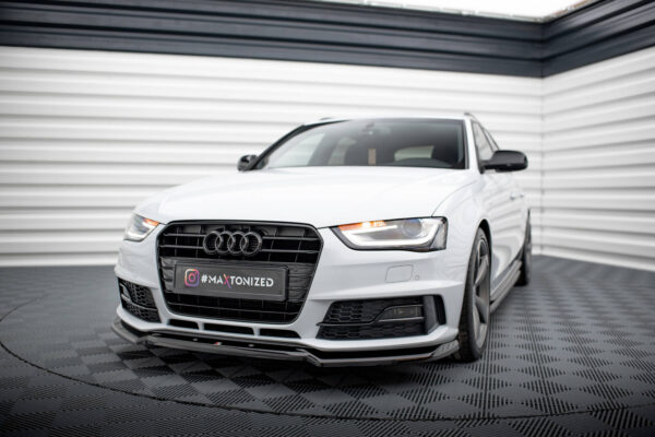 Εμπρός Σπόιλερ V.2 Audi A4 Competition B8 Facelift