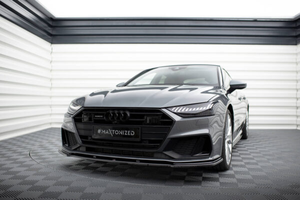 Εμπρός Σπόιλερ V.2 Audi A7 S-Line C8 / S7 C8 / C8 Facelift / S7 Facelift Audi A7 C8 [2017- ]