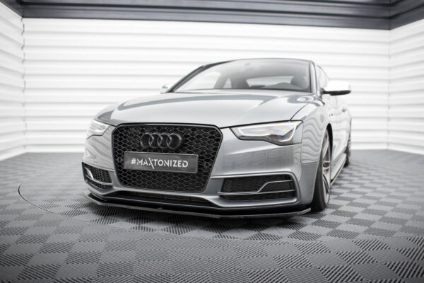Εμπρός Σπόιλερ V.2 Audi S5 / A5 S-Line 8T Facelift Audi A5 8T