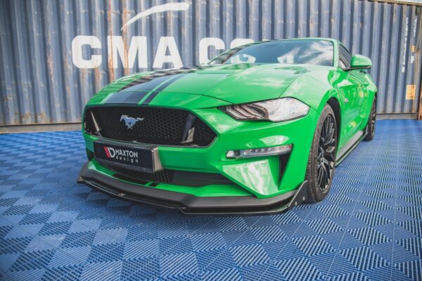 Εμπρός Σπόιλερ V.2 + Flaps Ford Mustang GT Mk6 Facelift Ford Mustang MK6 GT Facelift[2017-]