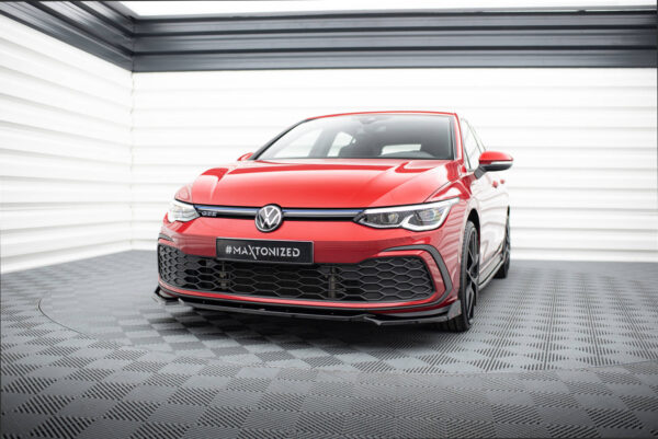 Εμπρός Σπόιλερ V.2 + Flaps Volkswagen Golf GTI / GTE / GTD / R-Line Mk8 Volkswagen Golf GTI Mk8