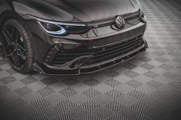 Εμπρός Σπόιλερ V.2 + Flaps Volkswagen Golf R Hatchback / Variant  Mk8 Volkswagen Golf R Mk8