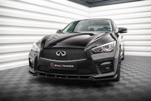 Εμπρός Σπόιλερ V.2 Infiniti Q50 S Mk1
