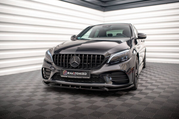 Εμπρός Σπόιλερ V.2 Mercedes-Benz C AMG Line Sedan / Coupe / Estate W205 / C205 / S205 Facelift