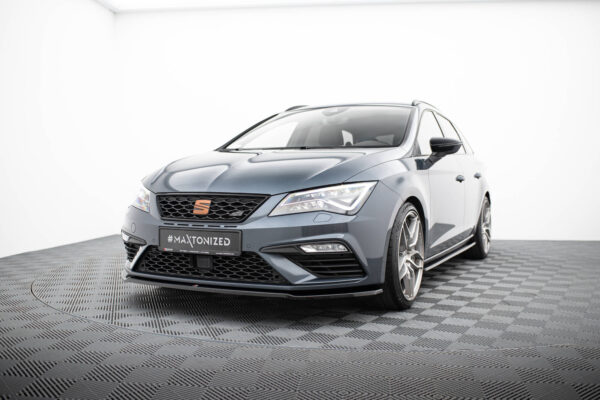 Εμπρός Σπόιλερ V.2 Seat Leon Cupra / FR Mk3 FL Seat Leon Cupra Mk3 Facelift
