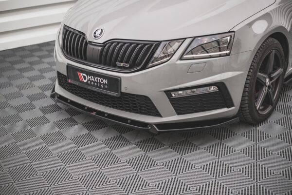 Εμπρός Σπόιλερ V.2 Skoda Octavia RS Mk3 Facelift Skoda Octavia RS Facelift Mk3[2016-2019]