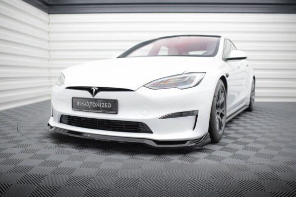 Εμπρός Σπόιλερ V.2 Tesla Model S Plaid Mk1 Facelift