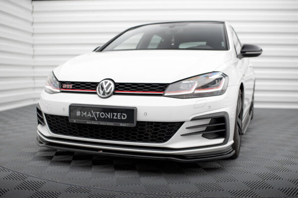 Εμπρός Σπόιλερ V.2 Volkswagen Golf GTI Mk7 GTI Facelift Volkswagen Golf GTI Mk7 Facelift