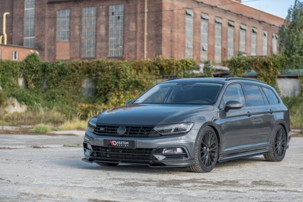 Εμπρός Σπόιλερ V.2 Volkswagen Passat R-Line B8 Volkswagen Passat Mk8 (CC)
