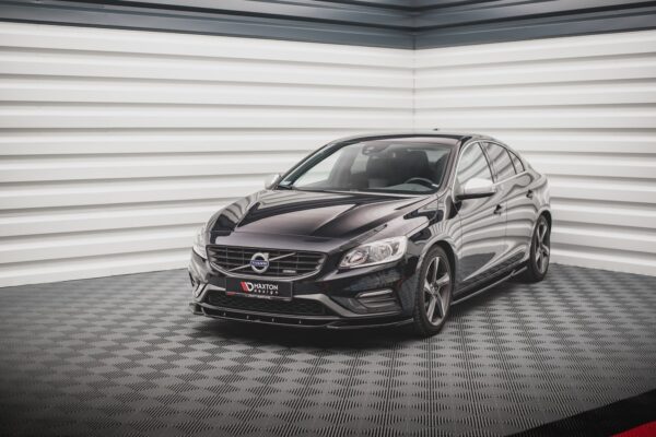 Εμπρός Σπόιλερ V.2 Volvo S60 R-Design Mk2 Facelift