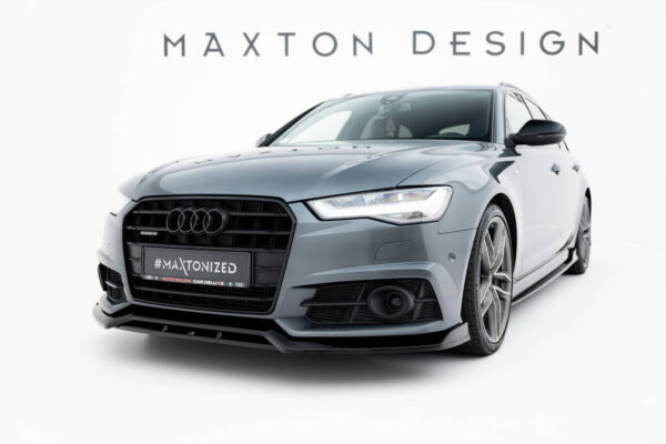 Εμπρός Σπόιλερ V.3 Audi A6 / A6 C7 S-line/ S6 C7 Facelift