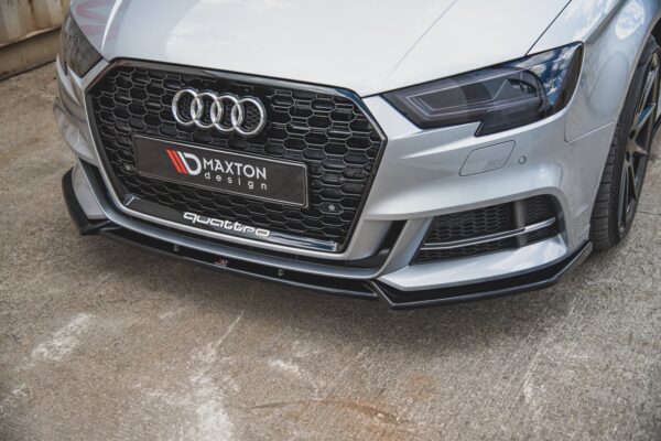 Εμπρός Σπόιλερ V.3 Audi S3 / A3 S-Line 8V FL Sedan Audi A3 8V FL[2016-]