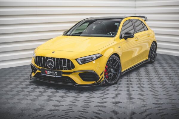 Εμπρός Σπόιλερ V.3 + Flaps Mercedes-AMG A 45 S Aero Pack W177 Mercedes A Klasa W177 45 AMG