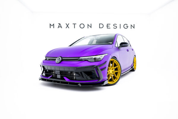 Εμπρός Σπόιλερ V.3 + Flaps Volkswagen Golf R Hatchback / Variant Mk8 Facelift