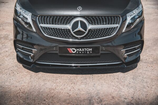 Εμπρός Σπόιλερ V.3 Mercedes-Benz V-Class AMG-Line W447 Mercedes V Klasa W447F Facelift [2019]