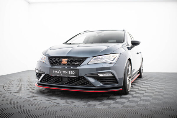 Εμπρός Σπόιλερ V.3 Seat Leon Cupra / FR Mk3 FL Seat Leon Cupra Mk3 Facelift