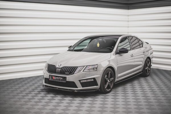 Εμπρός Σπόιλερ V.3 Skoda Octavia RS Mk3 Facelift Skoda Octavia RS Facelift Mk3[2016-2019]