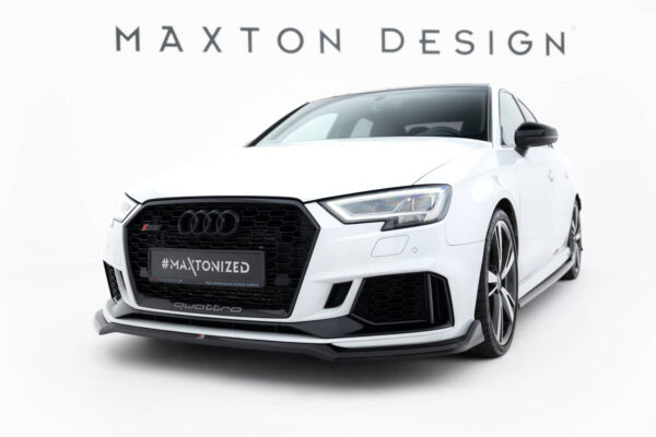 Εμπρός Σπόιλερ V.4 Audi RS3 Sedan 8V Facelift