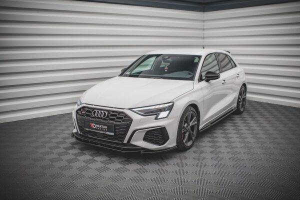 Εμπρός Σπόιλερ V.4 Audi S3 / A3 S-Line 8Y Audi S3 8Y [2020-]