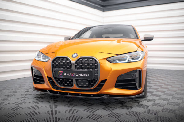 Εμπρός Σπόιλερ V.4 BMW 4 M-Pack / M440i G22 / G23 / G22 Facelift / G23 Facelift BMW Seria 4 G22