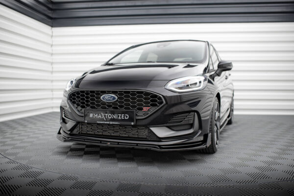 Εμπρός Σπόιλερ V.4 + Flaps Ford Fiesta ST / ST-line Mk8 Facelift